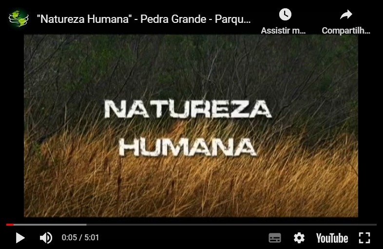 "Natureza Humana" - Pedra Grande - Parque Municipal da Grota Funda - Atibaia - SP